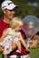 Henrik Stenson & Daughter 01