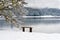 Henry Hagg Lake winter landscape