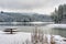 Henry Hagg Lake winter landscape