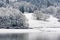 Henry Hagg Lake winter landscape