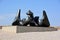 Henry Moore three piece sculpture vertebrae ,1968-1969,