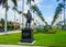 Henry Morrison Flagler Statue at Royal Poinciana Way in Palm Beach