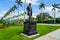 Henry Morrison Flagler Statue at Royal Poinciana Way in Palm Beach