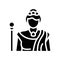 hera greek god mythology glyph icon vector illustration