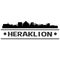 Heraklion City Icon Vector Art Design