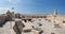 Heraklion city public fortress medieval castle walls panorama, Crete