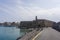 Heraklion, Crete, Greece: Tourists explore the Castello a Mare KoÃ¹les Fortress