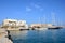 Heraklion harbour amd castle, Crete.