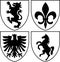Heraldic Crests/Coat of Arms eps
