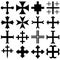 Heraldic crosses