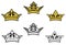 Heraldic crowns