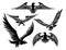 Heraldic eagle icons