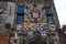 Heraldic shields of the Delft Water Board members in 1645, the year that they bought this house for board meetings, on the facade