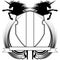 Heraldic unicorn shield coat of arms winged crest tattoo 4