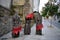 The heralds of the meeting, tribute to the cofrade. city of Vivero, in the province of Lugo, belonging to the parish of Santiago d