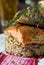 Herb crusted salmon