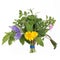 Herb and Flower Leaf Posy