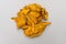 Herb medicine JiangHuang or Curcumae Longae Rhizoma or Common Turmeric Rhizome