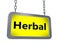 Herbal on billboard