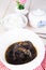 Herbal black chicken soup