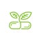 Herbal food supplement logo design