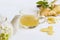 Herbal healthy drinks hot ginger water for health care local flora of asia