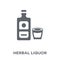 Herbal liquor icon from Drinks collection.