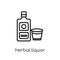 Herbal liquor icon from Drinks collection.