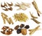 Herbal medicine : Assortment of Dried Chinese herb