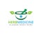 herbal pharmacy medical treatment medicine clinic logo design