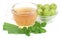 Herbal tea with amla and lemon grass