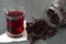 Herbal tea, dry hibiskus flower, immune booster