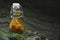 Herbal tincture bio eco organic. Bottle, glass.
