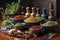 herbs and spices, used to enhance the taste of nutritional supplements