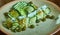 Herby Couscous Stuffed zucchinit Rolls