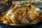 Herby Homemade Rustic Whole Skillet Chicken