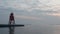 Herd Groyne Lighthouse. Old Victorian beacon in coastal harbor