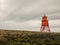 Herd Groyne Lighthouse in South Shields