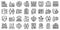 Herd immunity icons set outline vector. Disease control