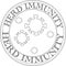 Herd Immunity Sign and logo