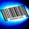 Herding cats - barcode with blue Background