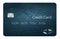 Here is a credit card that looks like broken glass and can be used to illustrate many topics related to personal credit concerns