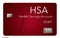 Here is a Health Saving Account debit card.