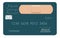 Here is a Health Savings Account medical insurance debit card in a modern design and is decorated with an adhesive bandage to go