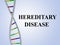 Hereditary Disease concept