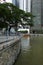 Heritage boat on the Singapore River