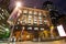 Heritage building of Commonwealth bank at Martin place in night time.