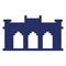 Heritage museum, historic building Isolated Vector Icon which can be easily modified or edit