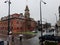 Heritage public architecture of City Hall during rainy weather