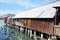 Heritage stilt houses of the Chew Clan Jetty in Penang, Malaysia